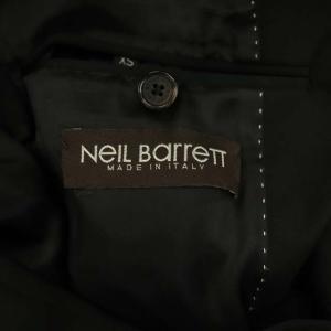 Neil Barrett ナローラペル1Bウールジャケット ブラック