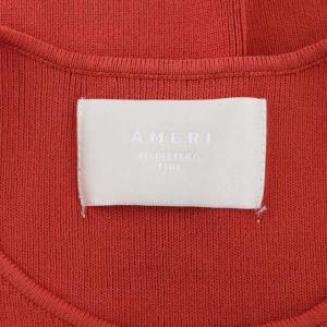 Ameri VINTAGE 19SS MEDI OVERLAP AND PEEK KNIT ニット