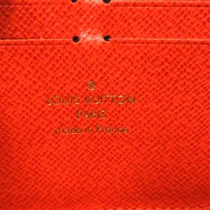 LOUIS VUITTON M60743 モノグラム ポルトフォイユ クレマンス ピモン 長財布 ラウンドファスナー ブラウン