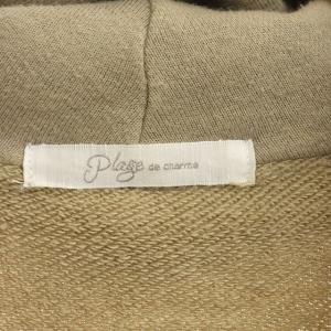 Plage 20SS Beauty 裏毛ショートコート スプリングコート フード コットン ベージュ