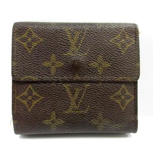 LOUIS VUITTON M61652 ポルトモネビエカルトクレディ 二つ折り財布 財布 ウォレット モノグラム ブラウン