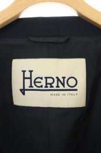 HERNO スプリングコート 46 ネイビー