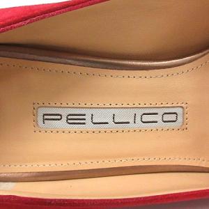 PELLICO ANDREA ポインテッドトゥパンプス 35.5 レッド