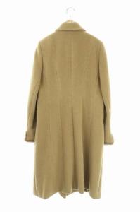 Leilian ステンカラーコート ヌートリアファー 9 キャメル