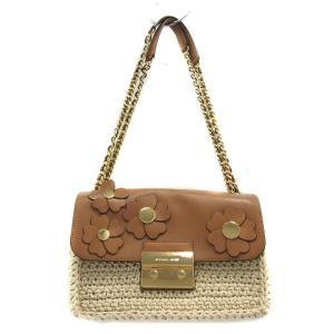 FLORA APPLIQUE SLOAN 30S7GFLL3C ワンショルダーバッグ ベージュ