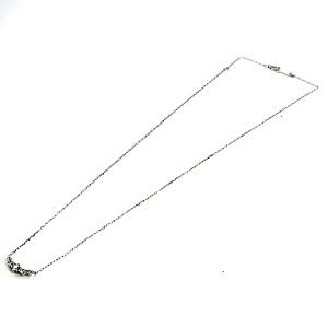 4℃ K10 ネックレス ホワイトゴールド