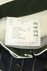 sacai ドッキングシャツワンピース 半袖 ロング フリル切替 1 ネイビー