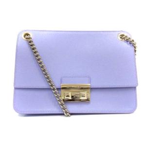 チェーンショルダーバッグ パープル
