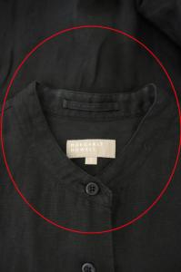 MARGARET HOWELL 18SS リネンプルオーバーシャツワンピース ブラック