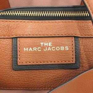 MARC JACOBS レザートートバッグ ブラウン
