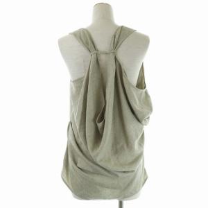 nagonstans ノースリーブブラウス 38 ベージュ