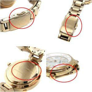 CITIZEN クロスシーソーラー腕時計 ゴールド