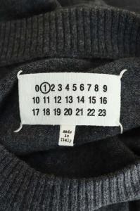 Maison Margiela 19AW カットアウトデザインスリーブニット