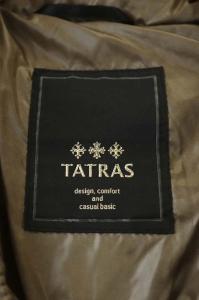 TATRAS BABILA ダウンコート アウター フード付き ミドル丈 ジップアップ 02 茶 モカ