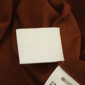 Mame Kurogouchi 20SS Sleeveless Jersey Top 2 ブラウン