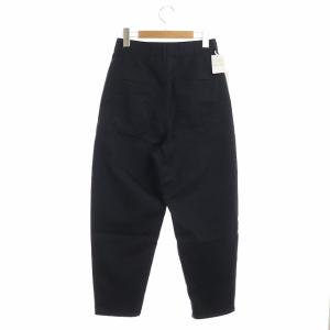nagonstans 21AW trousers パンツ テーパード ハイウエスト XS ネイビー