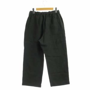 MARGARET HOWELL 20SS LINEN PLANE WEAVE ワイドパンツ カーキ