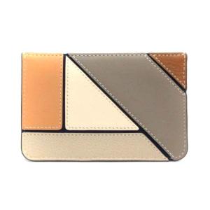 TORY BURCH ウォーカー パッチワーク トップジップ カードケース