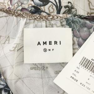 Ameri VINTAGE 21SS JENNIFER SCARF DRESS マルチカラー