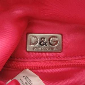 D&G トートバッグ ハンドバッグ ショルダーバッグ フラワー刺繍 イエロー ブラック