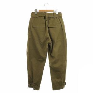 ISABEL MARANT ハイウエストミリタリーパンツ 34 カーキ