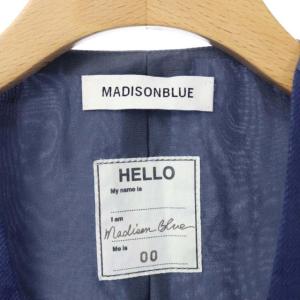 MADISONBLUE DUCA VISCONTI 19SS シルクリネンベスト 00 ブルー