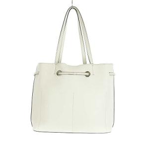 FURLA カウレザートートバッグ ホワイト