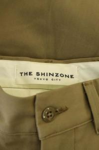 Shinzone HIGH WAIST CHINO PANTS ブラウン