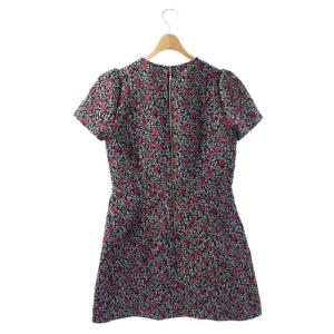 kate spade new york Floral Park Jacquard Dress 10 ブラック
