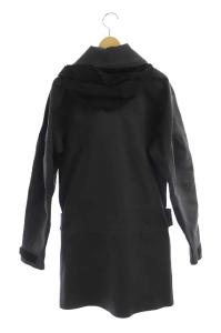 GUCCI ジップアップスタンドカラーコート 38 ダークグレー