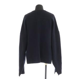 ENFOLD ミラノリブショートカーディガン 38 ネイビー