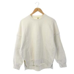 Combination Pullover エルボーパッチスウェット ホワイト