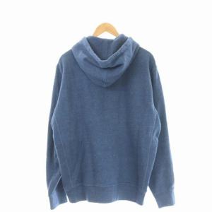 POLO RALPH LAUREN ポニー 裏起毛 ジップアップパーカー ブルー
