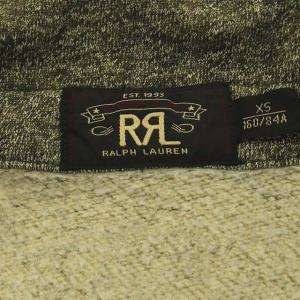 RRL ジャケット スウェット 総柄 裏起毛  XS カーキ