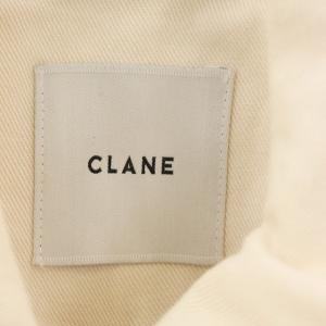 CLANE 21SS デニムカバーオール BACK SQUEEZE DENIM JACKET リボンベルト付き