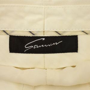 STUNNING LURE 21SS センタープレスタックパンツ 0 アイボリー