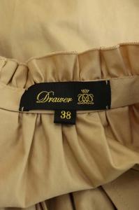 Drawer 20SS ギャザースカート 38 ベージュ