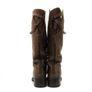 SARTORE ロングブーツ ハイヒール レザー 36 ブラウン