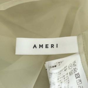 Ameri VINTAGE 20SS AIRY ORGANDIE SHIRT シャツ オーガンジー F ベージュ