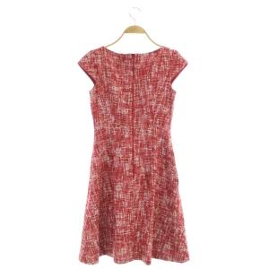 TOCCA BRULEE キャップスリーブドレスワンピース 00 レッド