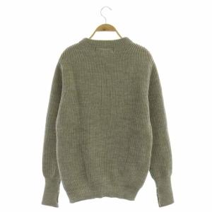 REMI RELIEF ボトルネックプルオーバーニット セーター 長袖 S グレー