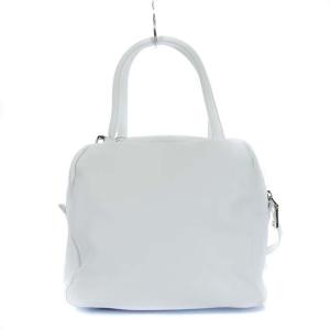 marco masi ハンドバッグ 2way レザー ホワイト