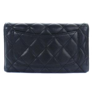 CHANEL マトラッセ キャビアスキン クラシック フラップ 長財布 ココマーク 11番台