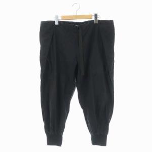 トラッククロップドジョガーパンツ ブラック