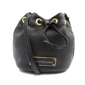 カウレザーショルダーバッグ ブラック