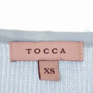 TOCCA BEADS カーディガン XS ブルー