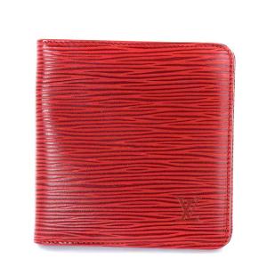 M63317 ポルトビエ 6カルト クレディ エピ 財布 二つ折り レッド カスティリアンレッド