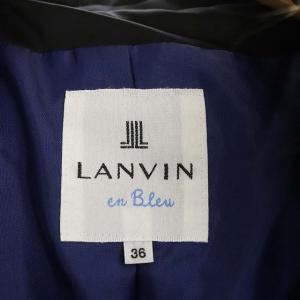 LANVIN en Bleu ダウンロングコート ブラック