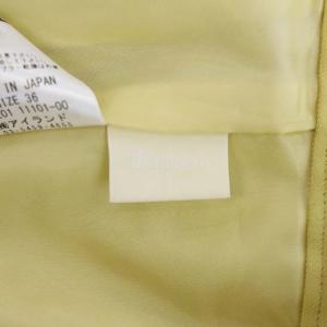 Diagram GRACE CONTINENTAL 20SS ギャバワイドパンツ イエロー