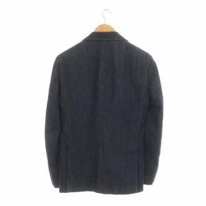 JACOB COHEN インディゴ染めデニムテーラードジャケット 2B シングル ネイビー